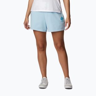 Columbia Logo III French Terry Damen Trekking-Shorts blau 2032881490