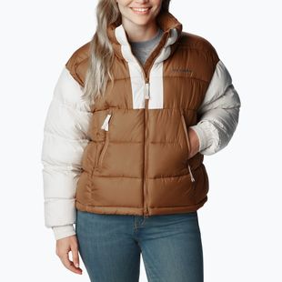 Columbia Pike Lake II Cropped camel braun/kreide Daunenjacke für Damen