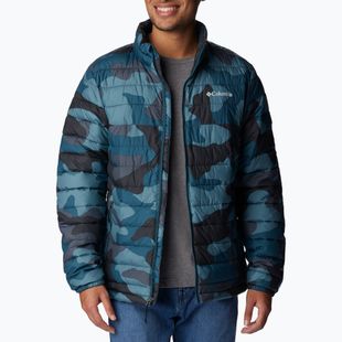 Columbia Powder Lite metal mod camo print Herren Daunenjacke