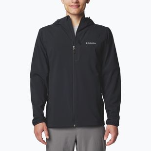 Herren-Trekkingsweatshirt Columbia Tech Softshell Hoodie black