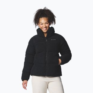 Gefütterte Damenjacke Columbia Puffect Sherpa black