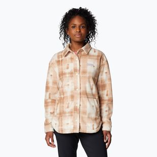 Columbia Benton Springs Damen camel braun omblur Shirt