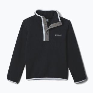 Kinder Fleecejacke Columbia Halvetia II Half Snap Fleece black/city grey