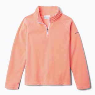 Kinder-Fleecejacke Columbia Glacial Fleece hot coral