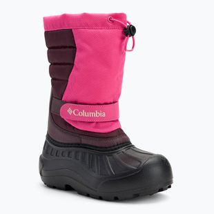 Columbia Jugend Powderbug Snowlite rosa Eis/ moonvista Kinderschneestiefel
