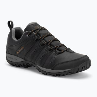 Wanderschuhe Herren Columbia Woodburn II Waterproof black/caramel