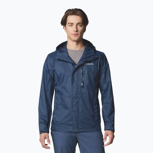 Columbia Pouring Adventure III Herren Regenjacke collegiate navy
