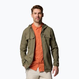 Trekking Hoodie Sweatshirt Herren Columbia Skien Valley Hooded stone green