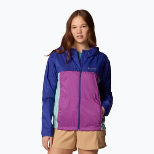 Windjacke Damen Columbia Crested Canyon Windbreaker razzle/spray/clematis blue