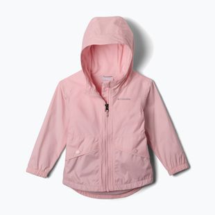 Regenjacke Kinder Columbia Rainy Trails II Fleece satin pink