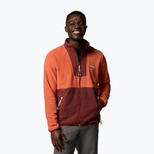 Hoodie Sweatshirt Herren Columbia Sequoia Grove FZ Fleece Tuscan?Spice