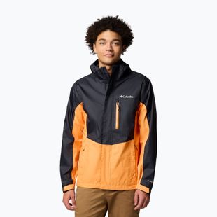 Regenjacke Herren Columbia Pouring Adventure III black/koi