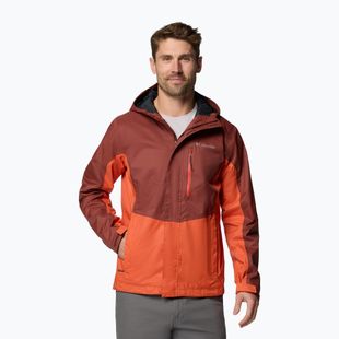 Regenjacke Herren Columbia Pouring Adventure III spice/tuscan