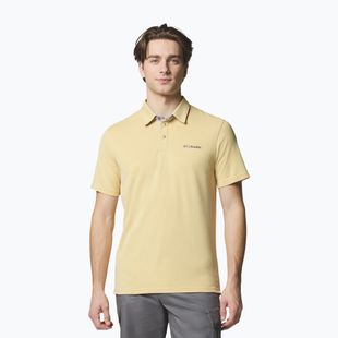 Herren T-Shirt Columbia Nelson Point Polo sand dune