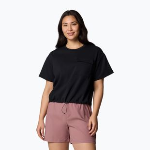 Shirt Damen Columbia Granite Point Knit black