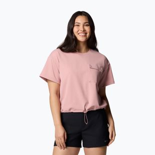 Shirt Damen Columbia Granite Point Knit eraser pink