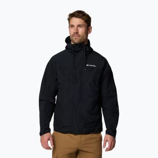 Herren-Windjacke Columbia Challenger II Windbreaker black