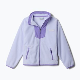 Fleece Sweatshirt Kinder Columbia Sequoia Grove Full Zip Fleece snowdrift/paisley purple