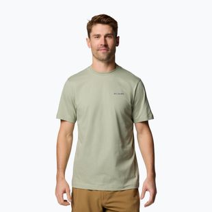 Shirt Herren Columbia Kettle River Back Graphic Tee safari/trailgu