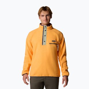 Fleece Sweatshirt Herren Columbia Helvetia II Half Snap Fleece summer orange