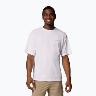 Shirt Herren Columbia Cedar Trail Back Graphic Tee white/trailguide icons