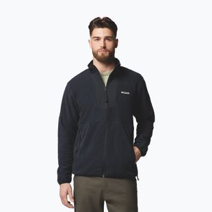 Herren-Fleecejacke Columbia Sequoia Grove FZ Fleece black
