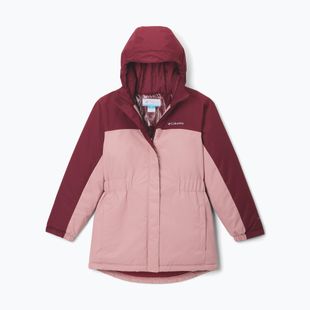 Kinder-Skijacke Columbia Hikebound II Long Insulated eraser pink/rich wine