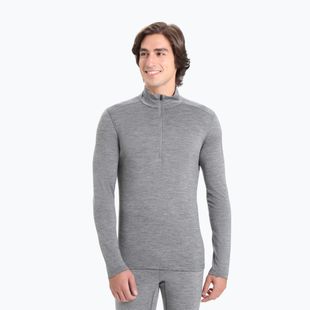 Thermoaktiv Hoodie Sweatshirt Herren icebreaker Merino 200 Oasis Half Zip gritstone heather