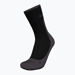 Trekking Socken Herren icebreaker Merino Hike+ Light Crew black/obsidian