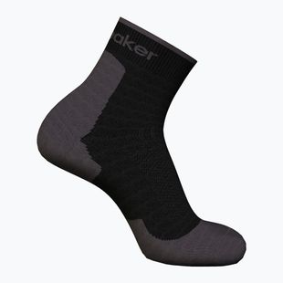 Trekking Socken Herren Icebreaker Merino Hike+ Light Mini black/obsidian