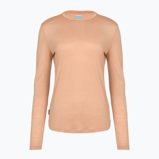 Trekking Longsleeve Damen icebreaker Merino 125 Cool-Lite Sphere III LS Tee desert sand