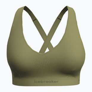 ThermoaktiverSport-BH icebreaker Merino 125 Cool-Lite Sprite Racerback olive