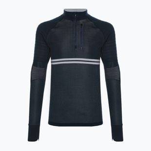 Thermoaktives Herren-Sweatshirt Smartwool Intraknit Merino Tech 1/4 Zip deep navy