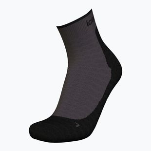 Trekking Socken Damen icebreaker Merino Hike+ Light Mini obsidain/black