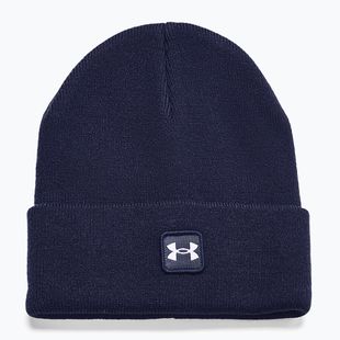 Wintermütze Under Armour Halftime Cuff midnight navy/white