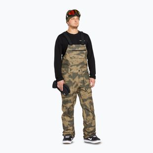 Snowboardhose Herren Volcom Roan Bib Overall camouflage
