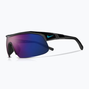 Sonnenbrille Nike Show X1 black/blue mirror