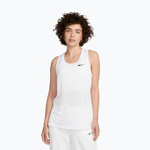Damen-Trainingsshirt Nike Dri-Fit Racerback T-Shirt white/black