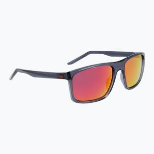 Sonnenbrille Nike Fire L dark grey/ polar red flash