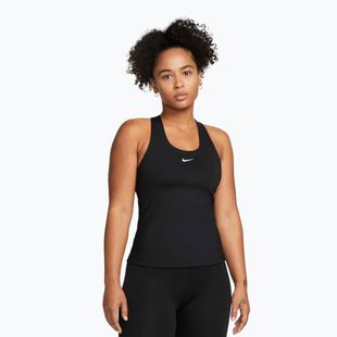 Damen-Oberteil Nike Swoosh Medium Support Bra black/black/white
