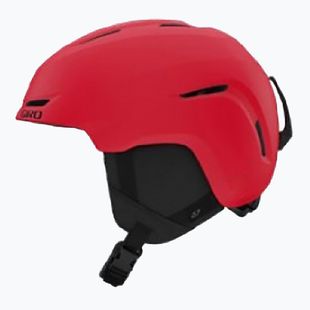 Giro Spur matt leuchtend roter Kinderskihelm