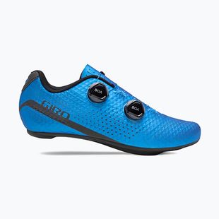 Rennradschuhe Herren Giro Regime Carbon ano blue