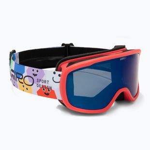 Kinder-Skibrille Giro Buster Jr multi faces/grey cobalt