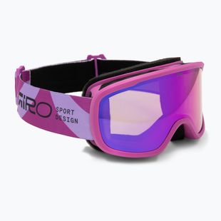 Kinderskibrille Giro Buster Jr pink flow/amber pink