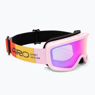 Kinderskibrille Giro Chico 2.0 Jr light pink blocks/amber pink