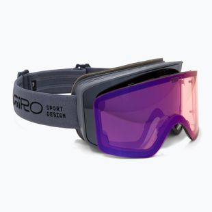 Skibrille Giro Method indigo stacked/vivid ember/vivid infrared