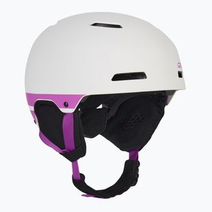 Skihelm Giro Ledge FS matte white pink