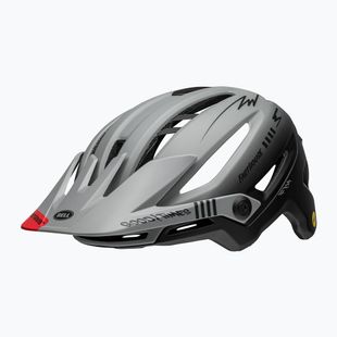 Bell Sixer Integrated MIPS fasthouse Fahrradhelm nach Stunden matt schwarz/grau