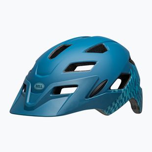 Bell Sidetrack Jr matt blau Kinder Fahrradhelm