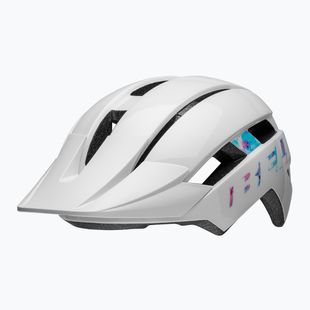 Bell Sidetrack II Integrated MIPS Jr Kinder Fahrradhelm glänzend weiß